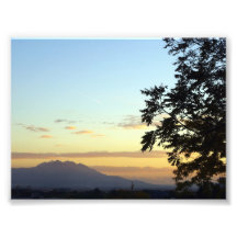 Utah Mountains Sunset Photo