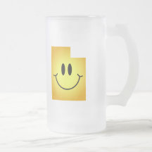 Utah Smiley Face Coffee Mug