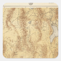 Utah Square Sticker