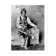 Ute Bridegroom, 1906 Postcards