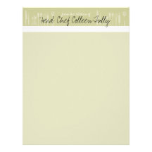 Utensil Culinary Chef Letterhead