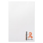 Uterine Cancer Awareness 5 stationery
