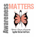 Uterine Cancer Awareness Matters t-shirts