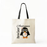 Uterine Cancer Awareness Penguin bags