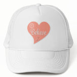 Uterine Cancer Believe Heart hats