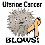 Uterine Cancer Blows Awareness Design photo sculptures