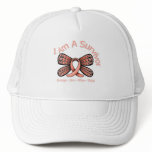 Uterine Cancer Butterfly I Am A Survivor hats
