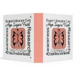 Uterine Cancer Butterfly Inspirations Binder