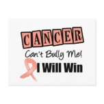 Uterine Cancer Cant Bully Me I Will Win postcards