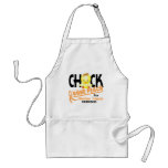 Uterine Cancer Chick Gone Peach 2 aprons
