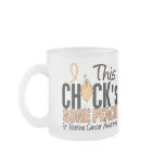 Uterine Cancer Chick Gone Peach mugs