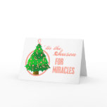 Uterine Cancer Christmas Miracles cards