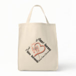 Uterine Cancer Faith Hope Love Butterfly bags