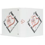 Uterine Cancer Faith Hope Love Butterfly Binder