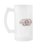 Uterine Cancer Faith Love Hope Deco Heart mugs
