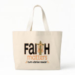Uterine Cancer Faith Matters Cross 1 bags
