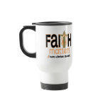 Uterine Cancer Faith Matters Cross 1 mugs