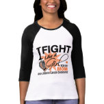 Uterine Cancer Fight Like A Girl Mom 11 t-shirts