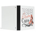 Uterine Cancer Hope Love Cure binders