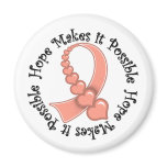 Uterine Cancer -  Hope Makes It Possible magnets