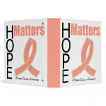 Uterine Cancer Hope Matters Jewelled Ribbon binders