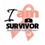 Uterine Cancer - I am a Survivor t-shirts