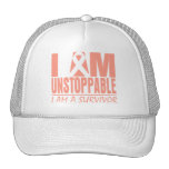 Uterine Cancer I Am Unstoppable Hat