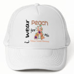 Uterine Cancer I Wear Peach For ME 43 hats