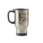 Uterine Cancer I Wear Peach For ME 43 mugs