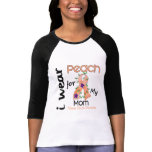 Uterine Cancer I Wear Peach For My Mom 43 t-shirts