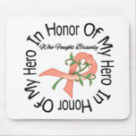 Uterine Cancer In Honour Of My Hero mousepads
