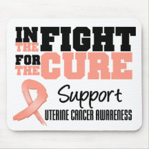 Uterine Cancer In The Fight For The Cure Mouse Mats