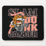 Uterine Cancer - Slam Dunk Cancer mousepads