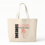 Uterine Cancer Someone I Love Earned Their Wings bags