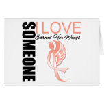 Uterine Cancer Someone I Love Earned Their Wings cards