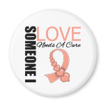 Uterine Cancer Someone I Love Needs A Cure magnets
