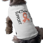 Uterine Cancer Support Advocate Cure pet clothing