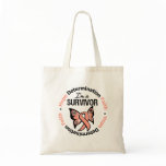 Uterine Cancer Survivor Hope Determination Faith bags
