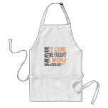 Uterine Cancer Survivor It Came We Fought I Won aprons
