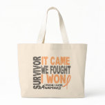 Uterine Cancer Survivor It Came We Fought I Won bags