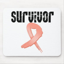 Uterine Cancer SURVIVOR Mouse Pad
