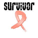 Uterine Cancer SURVIVOR t-shirts