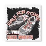 Uterine Cancer Walk For A Cure Shoes magnets