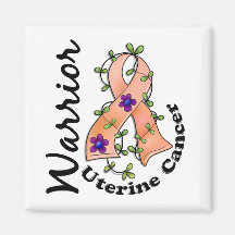 Uterine Cancer Warrior 15 Magnets
