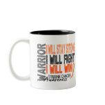 Uterine Cancer Warrior mugs