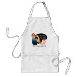 Uterine Cancer We Can Do It Rosie The Riveter aprons