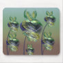 Utopian Alien Flowers Mouse Pad