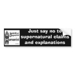 UU Humanist bumper stickers
