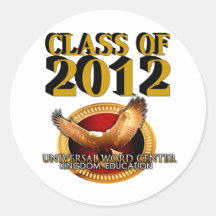 UWC Class of 2012 Sticker