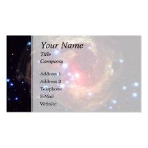 V838 Monocerotis Star (Hubble Telescope) Business Card